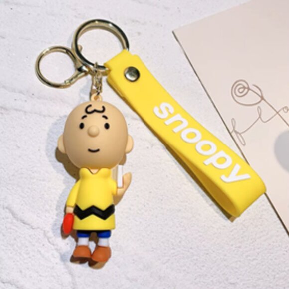 Peanuts Charlie Brown Keychain - Picture 1 of 2